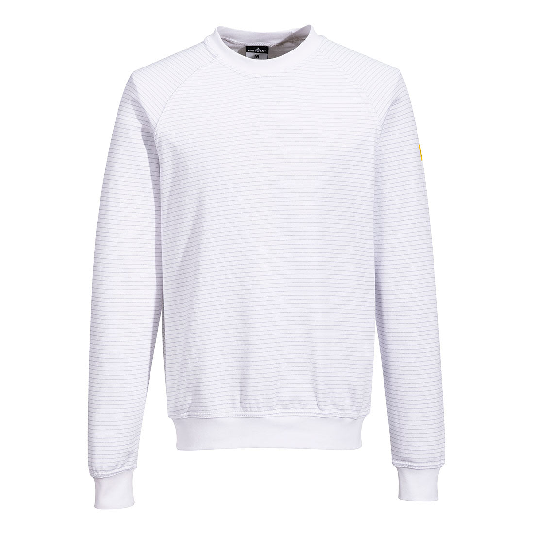 Portwest Anti-Static ESD Sweatshirt - White - AS24WHR