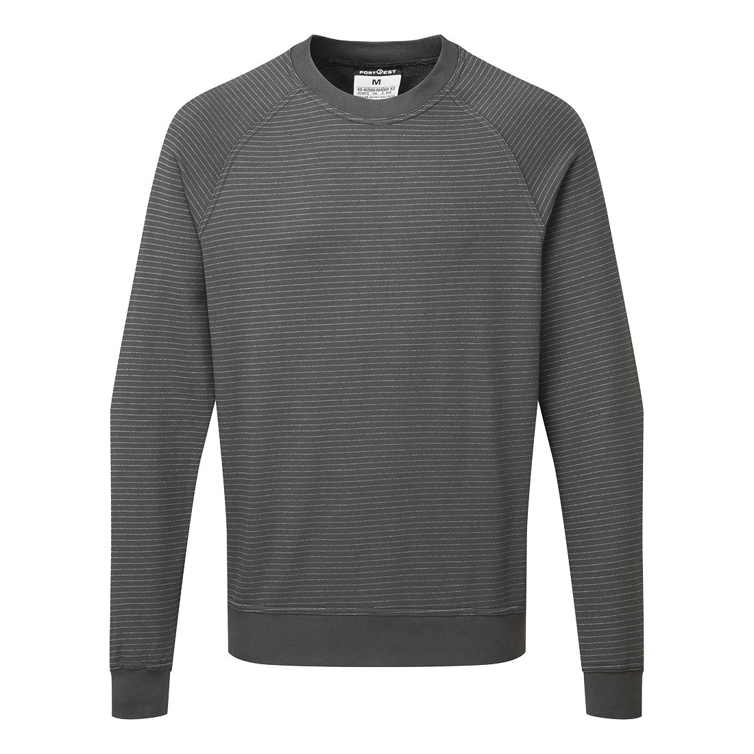 Portwest Anti-Static ESD Sweatshirt - Zoom Grey - AS24ZOR
