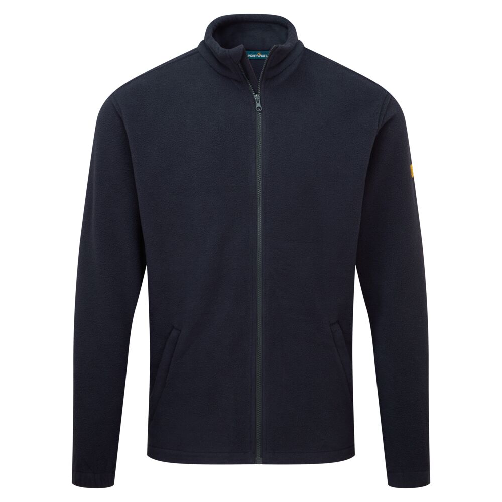 Portwest Anti-Static ESD Fleece - Navy - AS26NVR