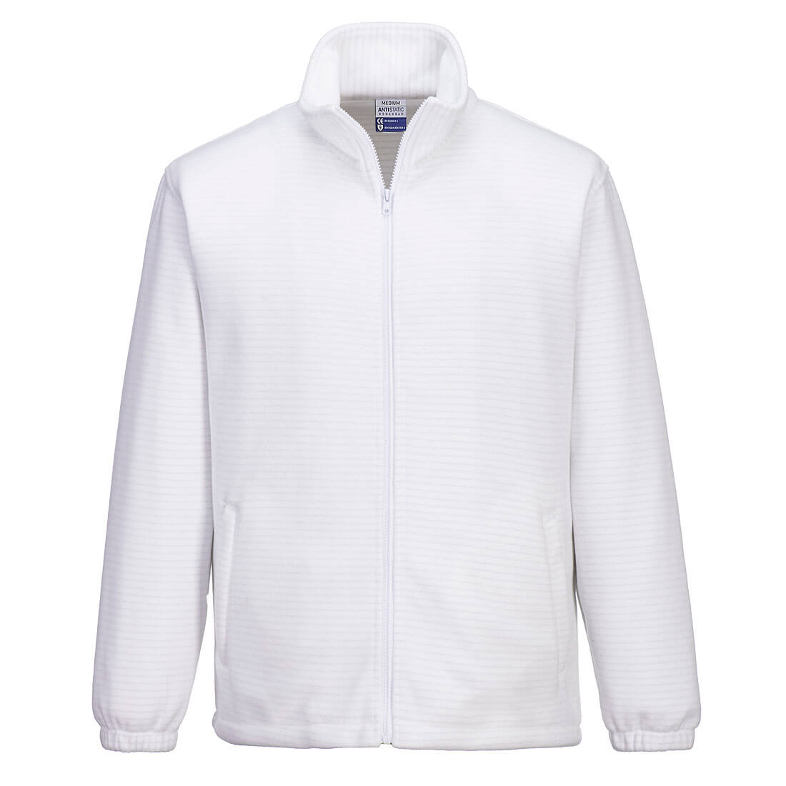 Portwest Anti-Static ESD Fleece - White - AS26WHR