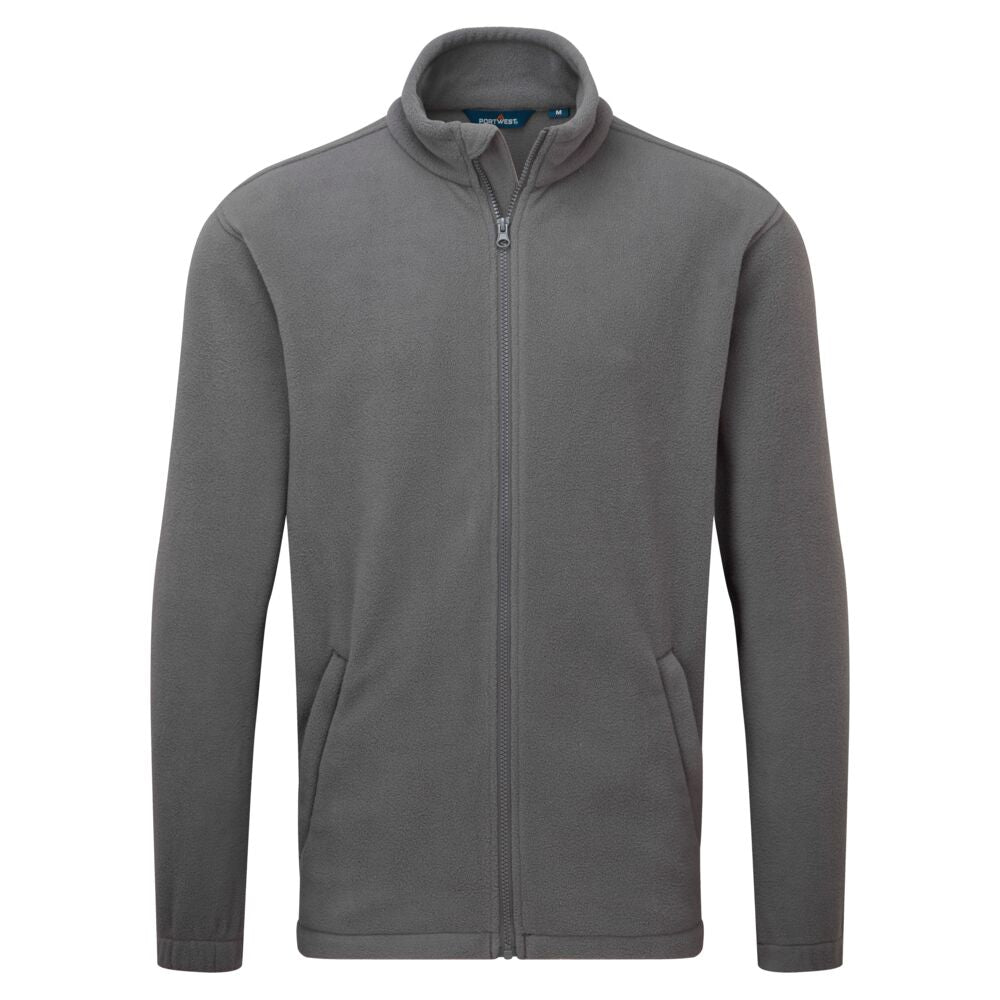 Portwest Anti-Static ESD Fleece - Zoom Grey - AS26ZOR