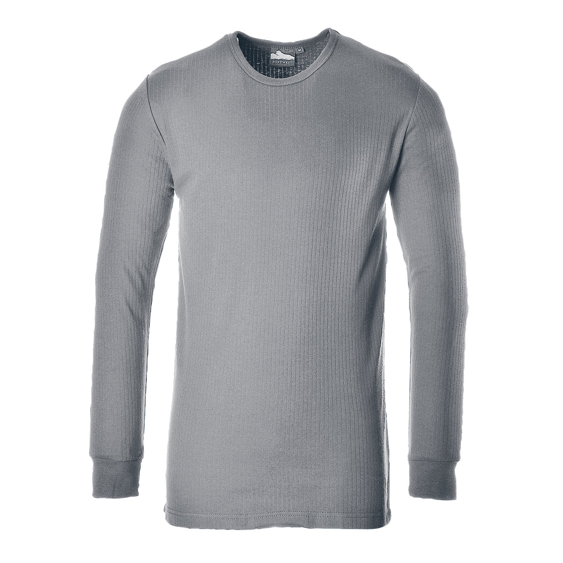 Portwest Thermal T-Shirt Long Sleeve - Grey - B123GRR