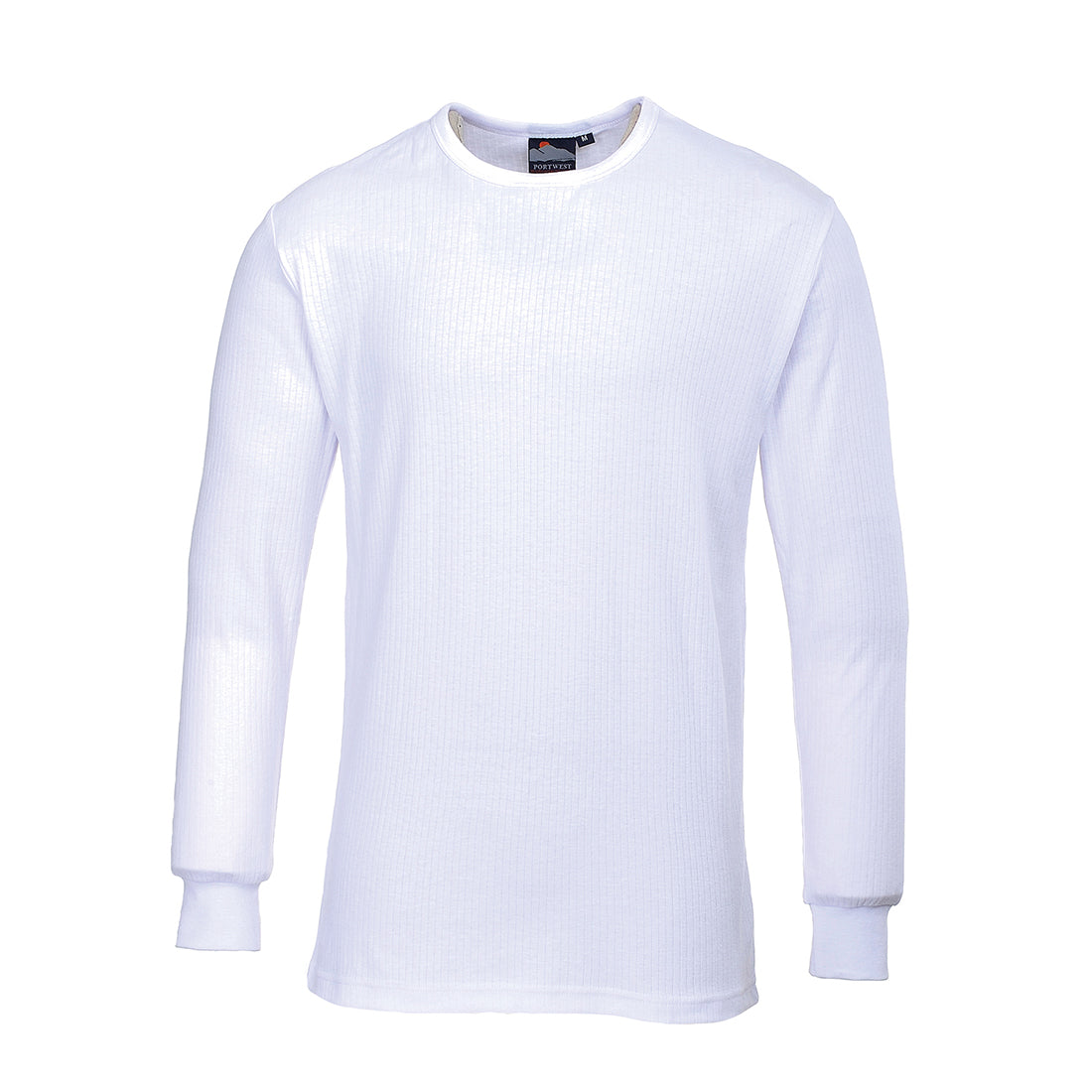 Portwest Thermal T-Shirt Long Sleeve - White - B123WHR