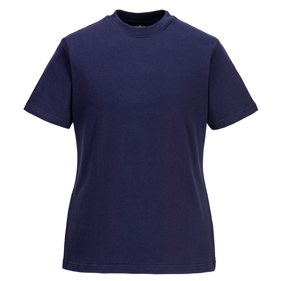 Portwest Women's Cotton T-Shirt S/S - Navy - B192NAR