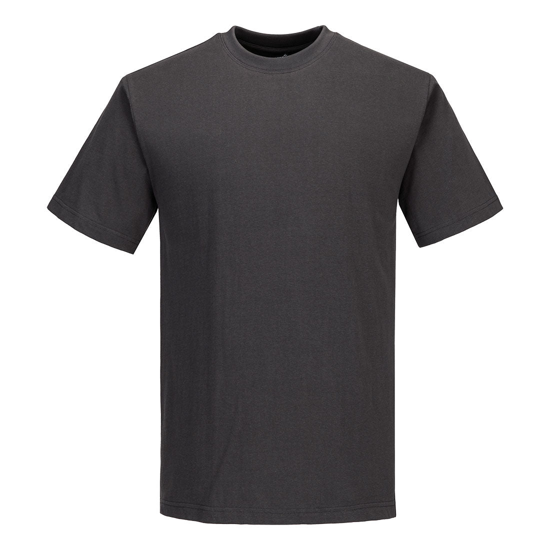 Portwest Turin Cotton T-Shirt S/S - Metal Grey - B195MGR