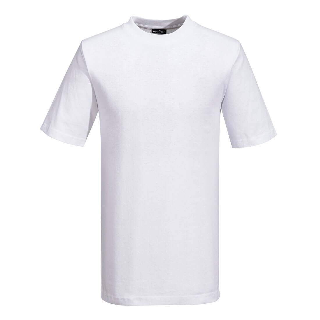 Portwest Turin Cotton T-Shirt S/S - White - B195WHR