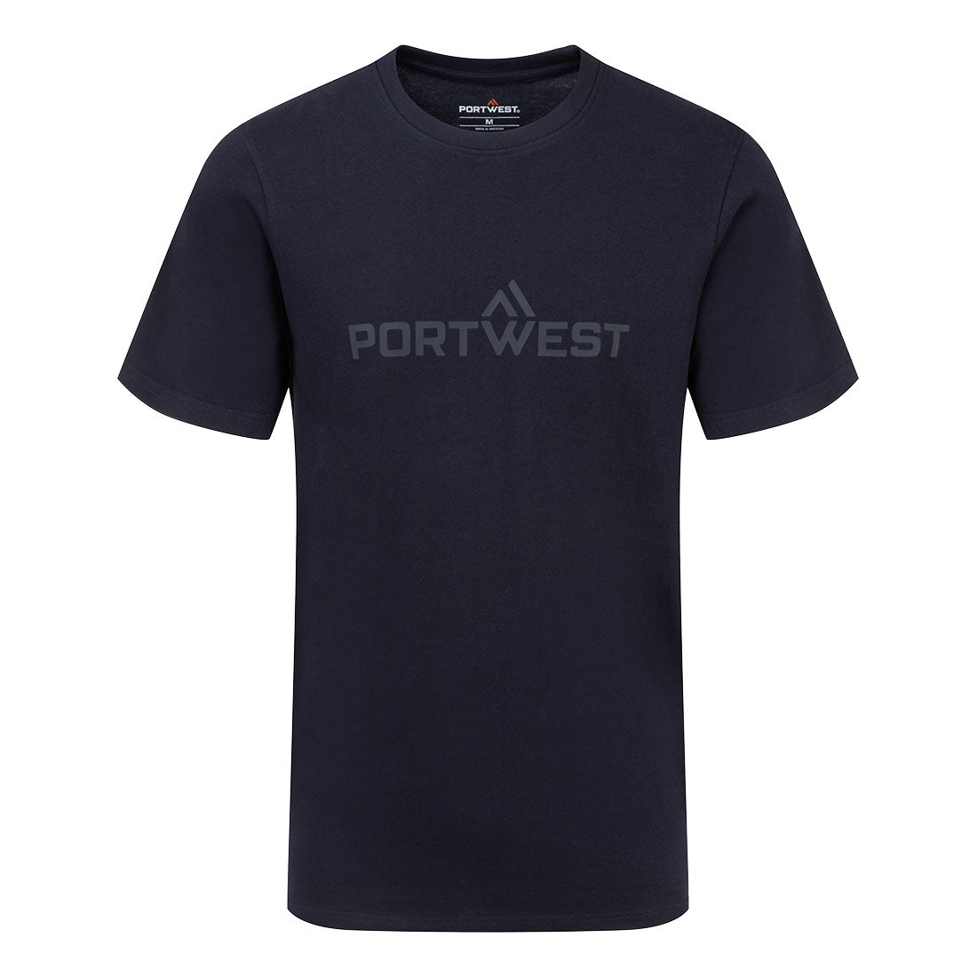 Portwest Portwest Cotton T-Shirt S/S - Navy - B198NVR