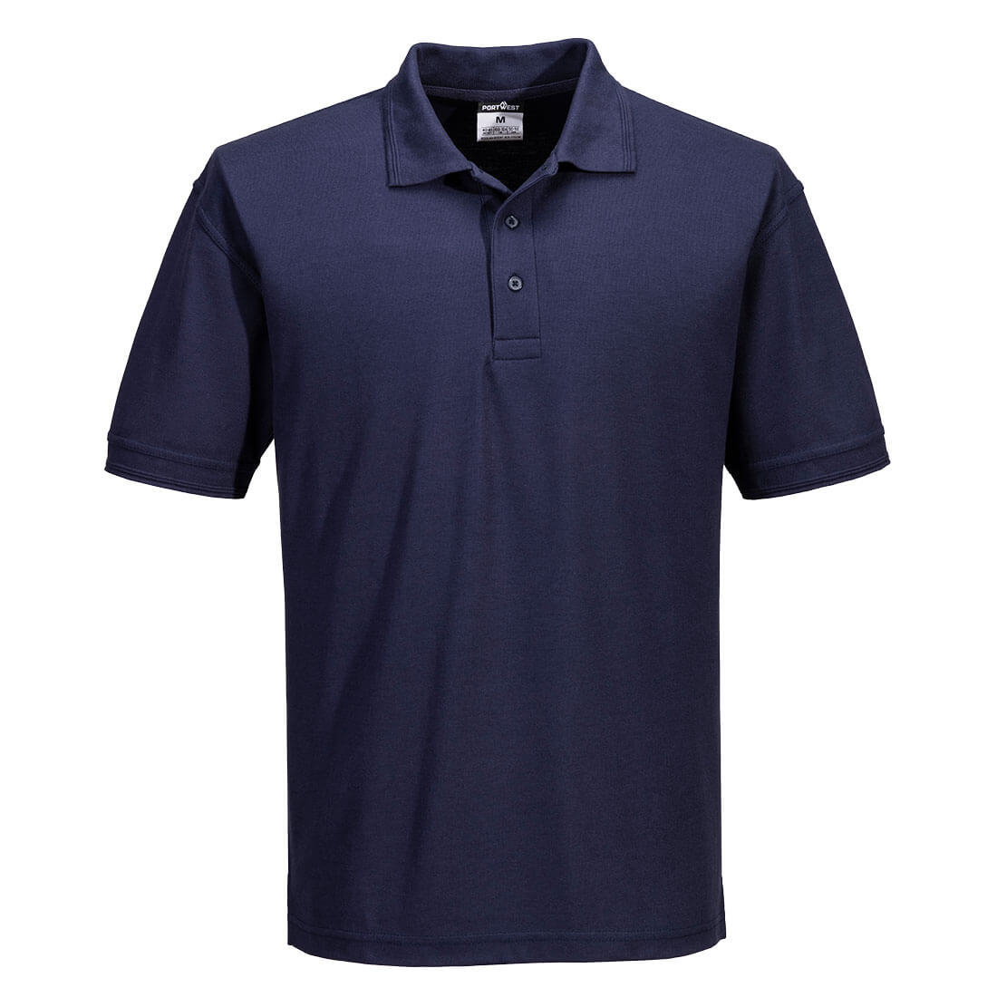 Portwest Naples Polo Shirt S/S - Navy - B210NAR