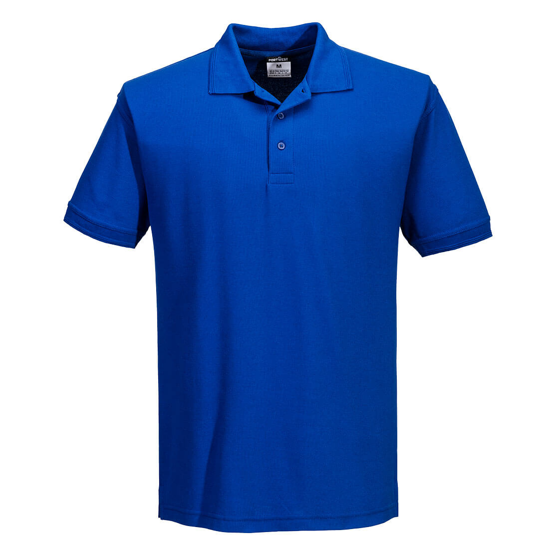 Portwest Naples Polo Shirt S/S - Royal Blue - B210RBR