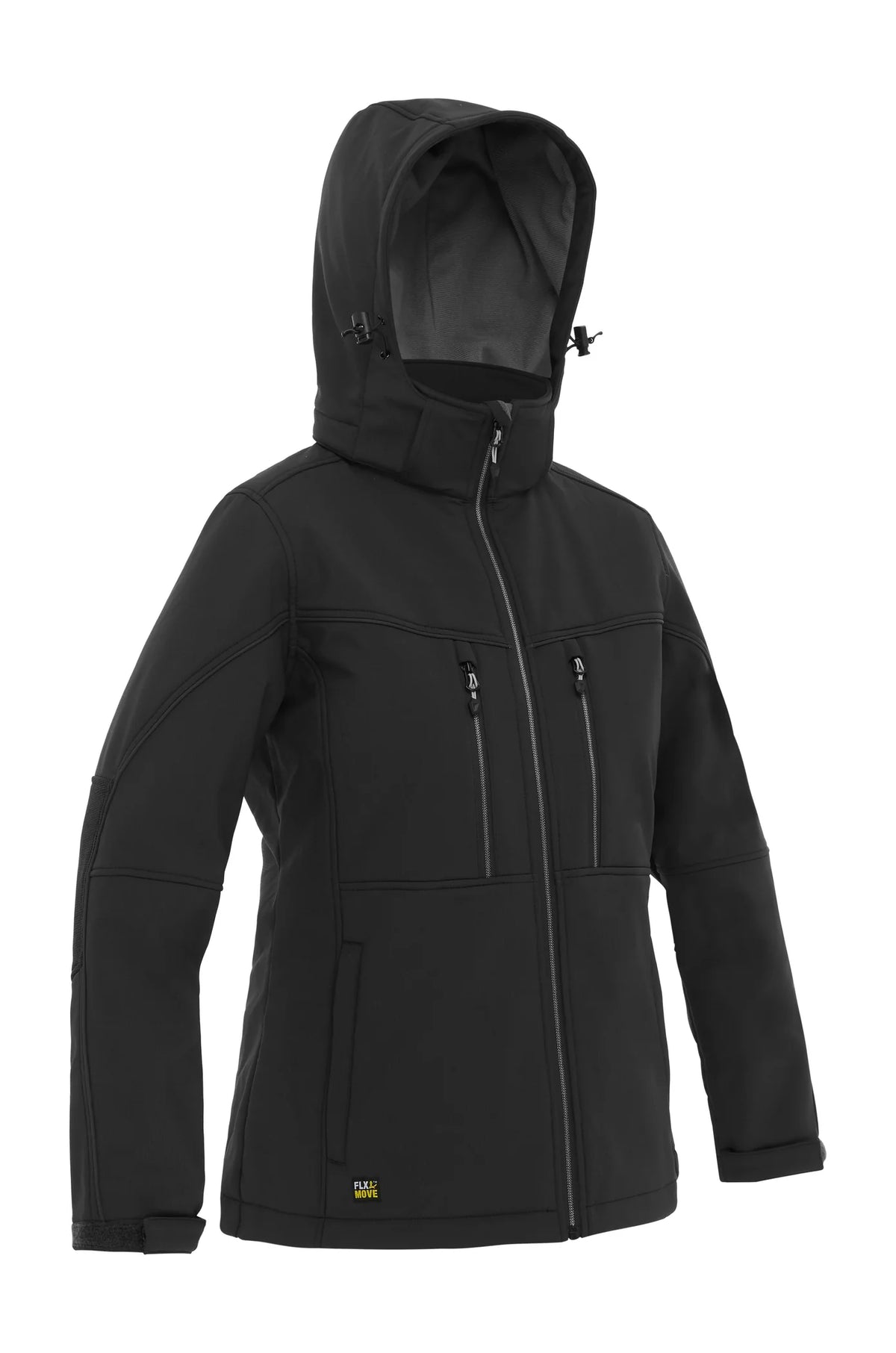 Bisley WOMENS JACKET FLX & MOVE™ RIPSTOP SOFT SHELL JACKET 320GSM