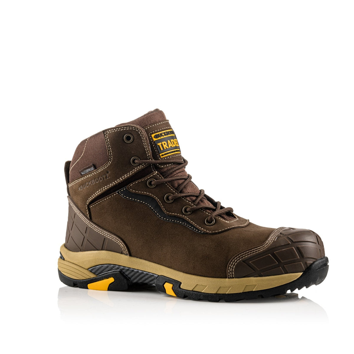 Buckbootz BLITZ Brown safety boots – product view