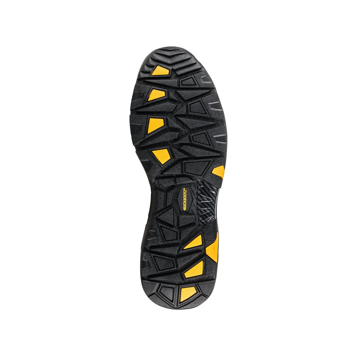 Buckbootz BLITZ Brown safety boots – outsole or supporting view