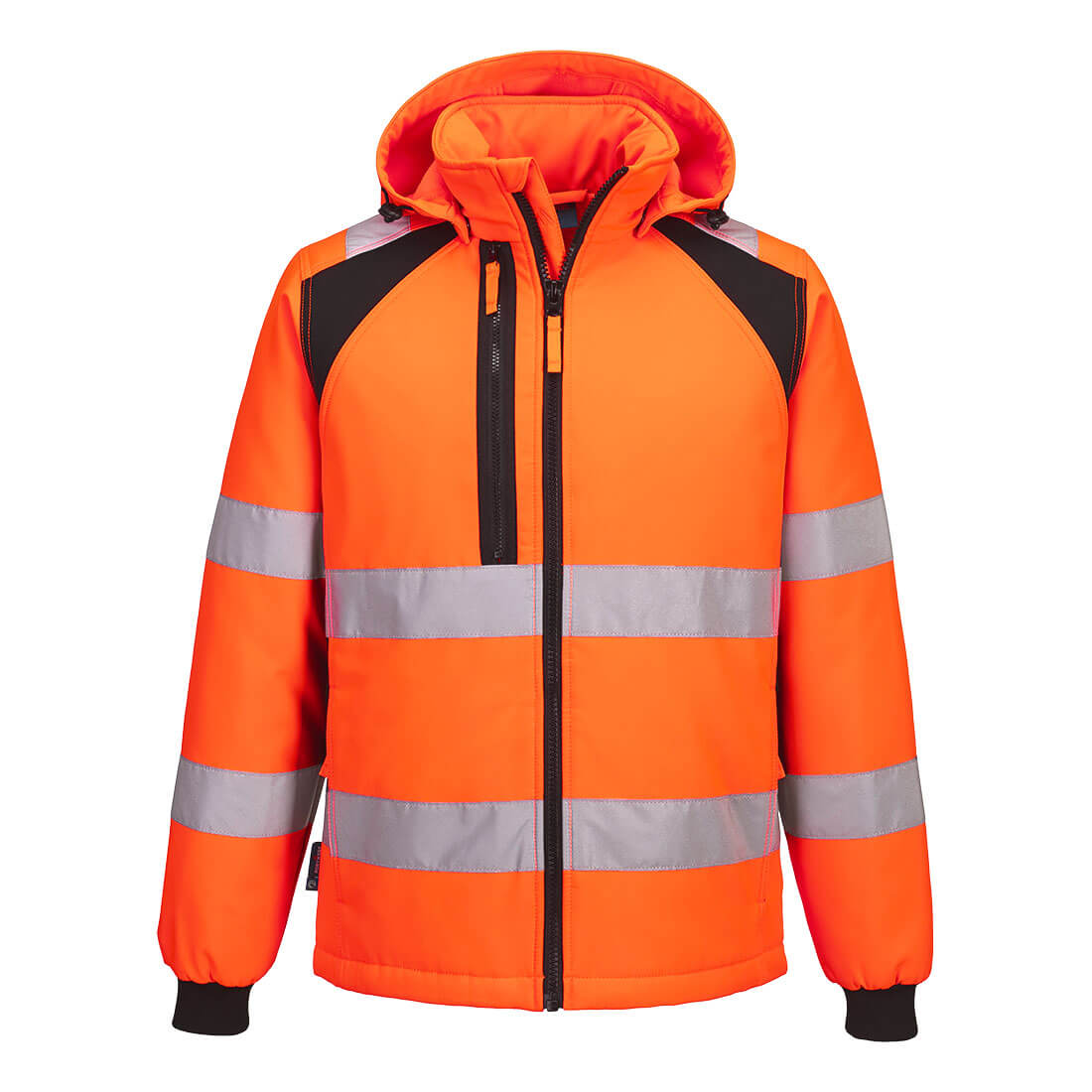 Portwest WX2 Eco Hi-Vis Padded Softshell (2L) - CD809