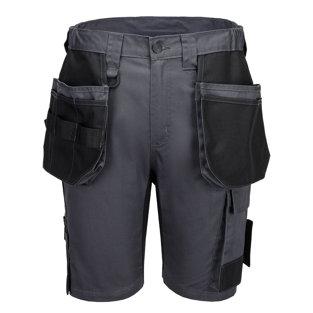 Portwest WX2 Eco Craft Holster Shorts - CD842 - Metal Grey / 28