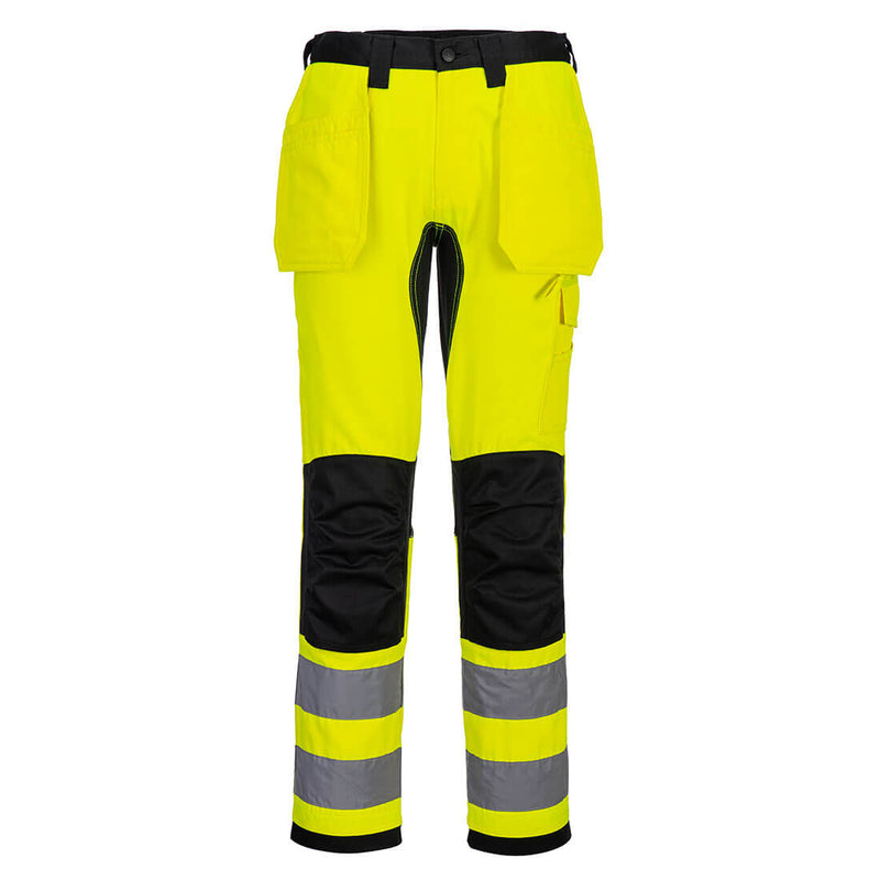 Portwest WX2 Eco Hi-Vis Holster Pocket Trousers - CD889