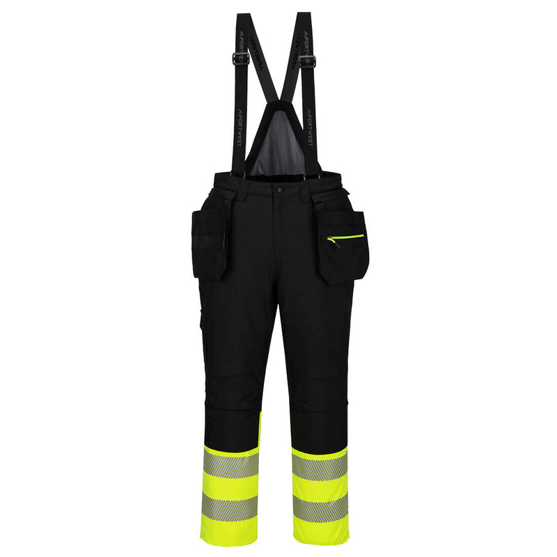 Portwest DX4 Hi-Vis Class 1 Winter Bib and Brace - DX437