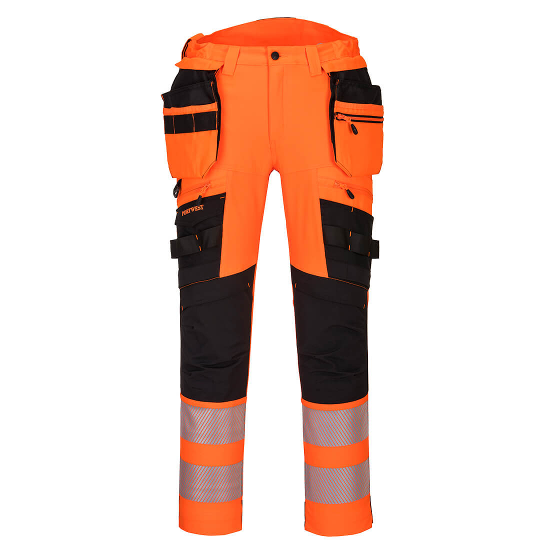 Portwest DX4 Hi-Vis Detachable Holster Pocket Trousers - DX442