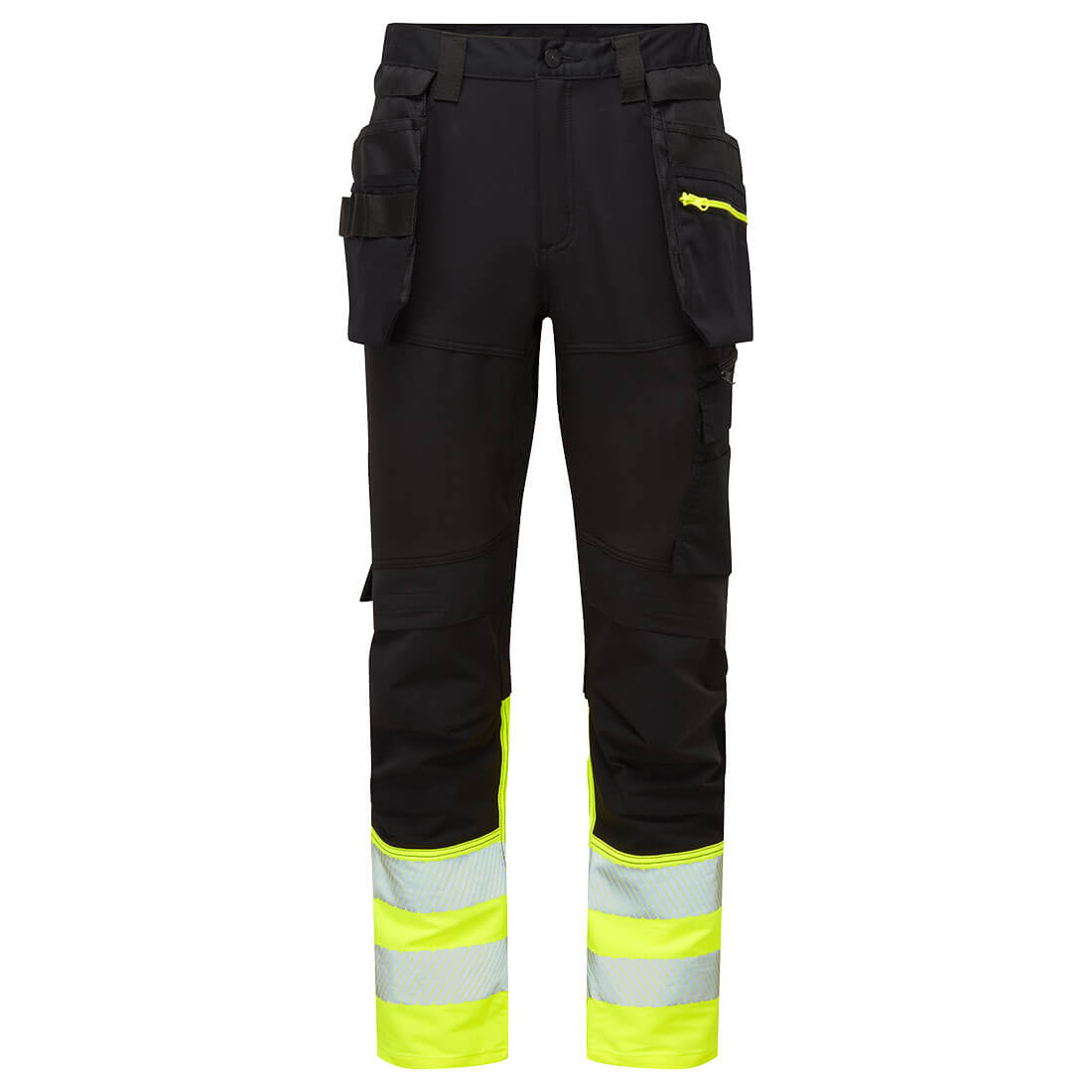 Portwest DX4 Hi-Vis Class 1 Detachable Holster Pocket Craft Trousers - DX457