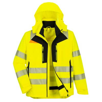 Portwest DX4 Hi-Vis 4-in-1 Jacket - DX466