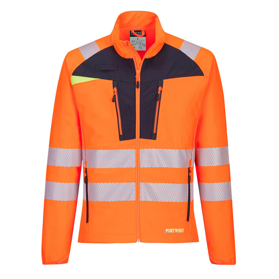 Portwest DX4 Hi-Vis Lightweight Stretch Work Jacket - DX481