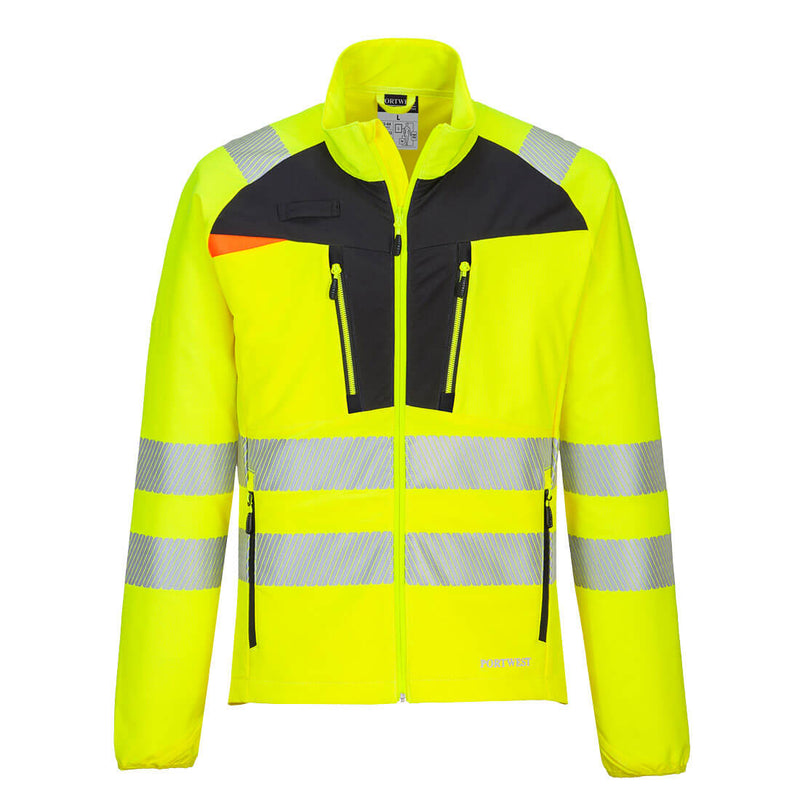 Portwest DX4 Hi-Vis Lightweight Stretch Work Jacket - DX481