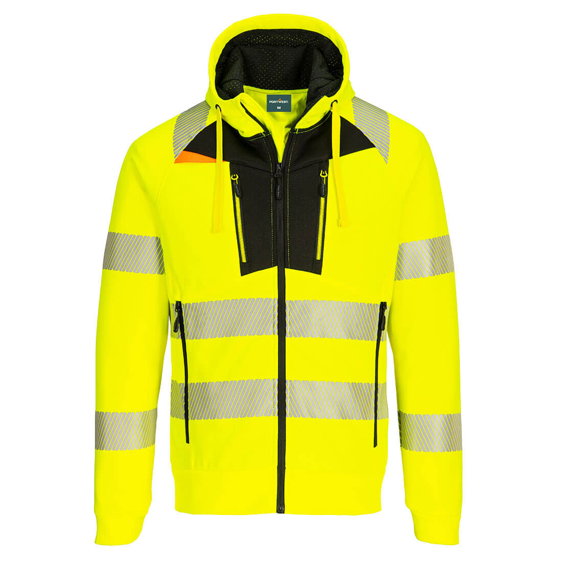 Portwest DX4 Hi-Vis Zip Hoodie - DX484