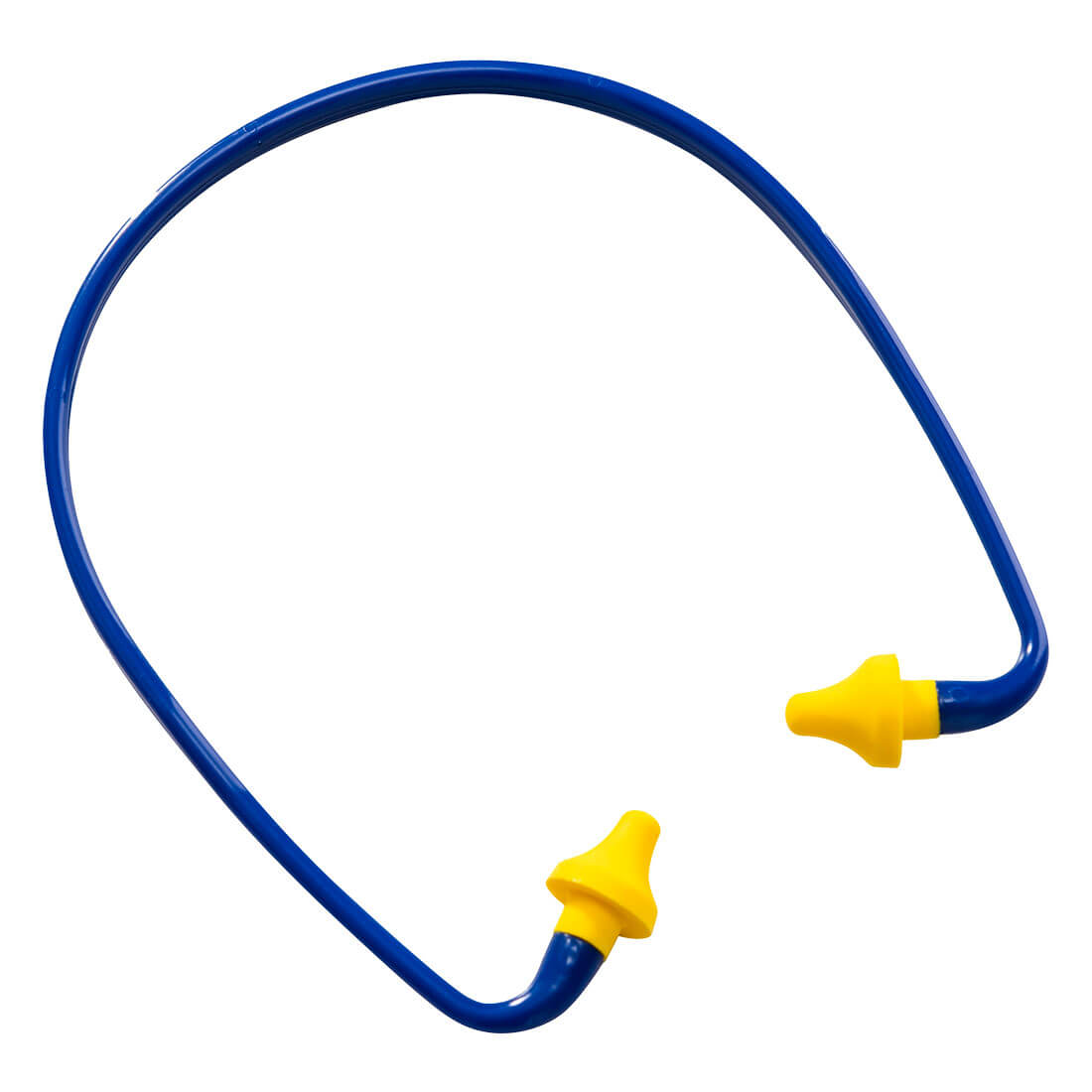 Portwest Banded Tapered Ear Plugs  - Yellow - EP17YER