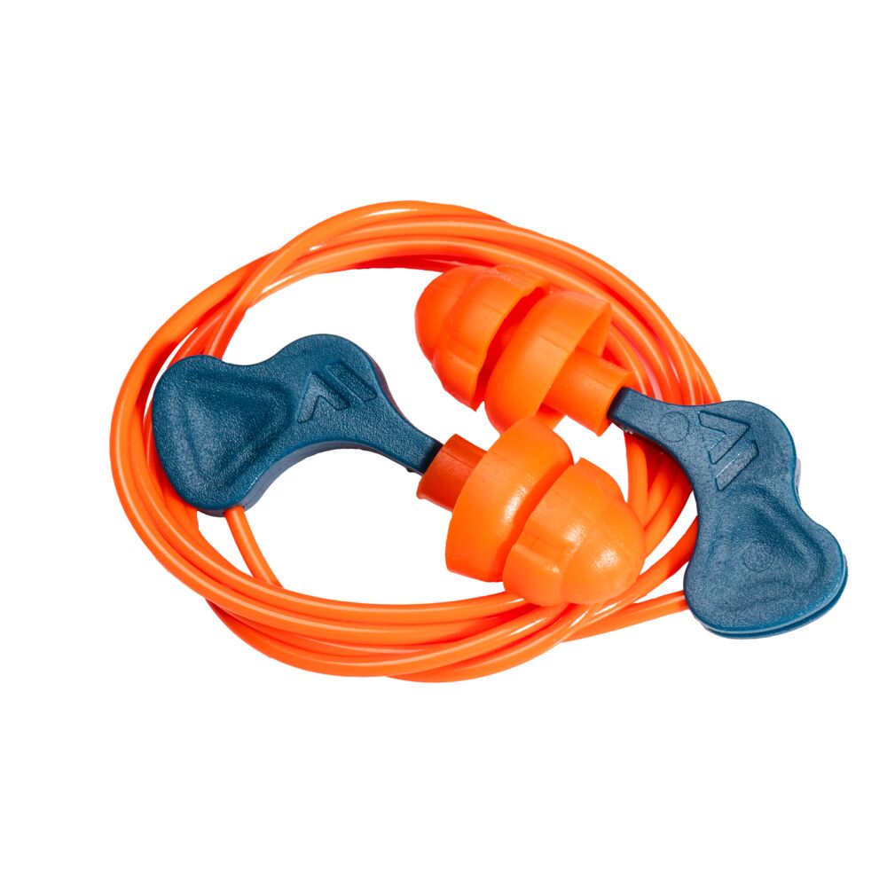 Portwest Easy Fit TPR Ear Plugs (50 Pairs) - Orange - EP23ORR