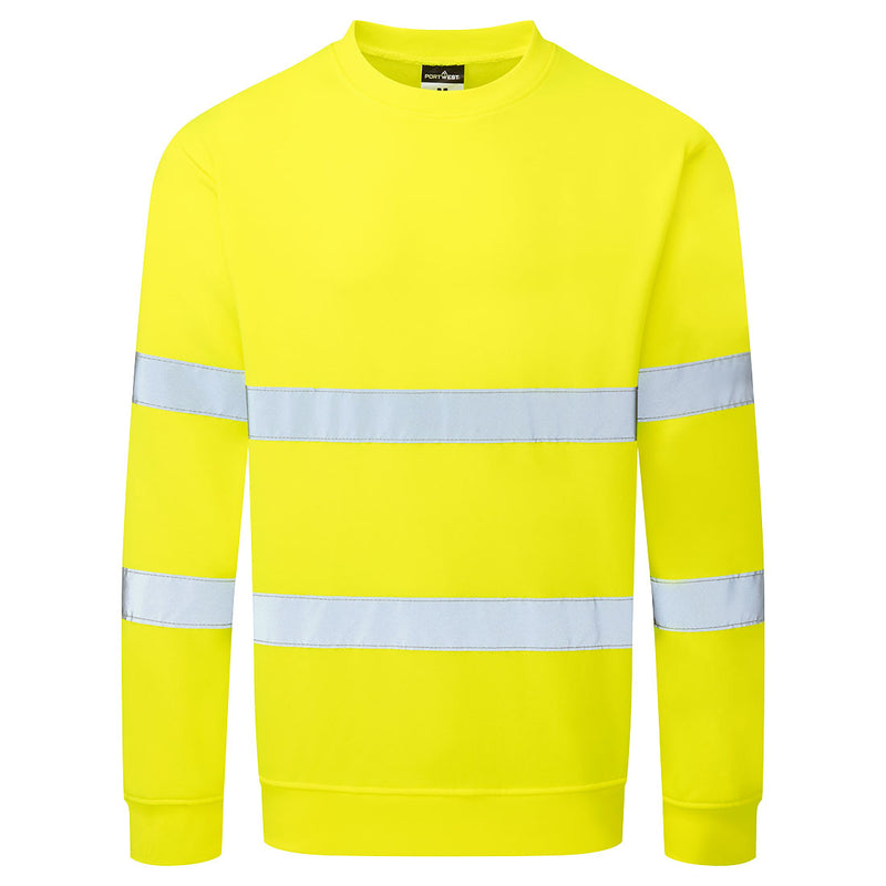 Portwest ES1 Essential Hi-Vis Sweatshirt - ES303 - Yellow / 4XL