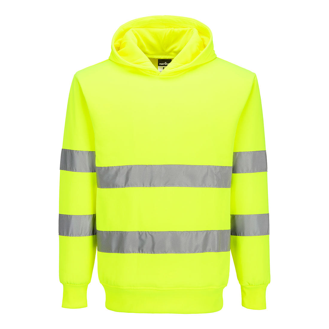 Portwest ES1 Essential Hi-Vis Hooded Sweatshirt - ES304 - Yellow / 4XL