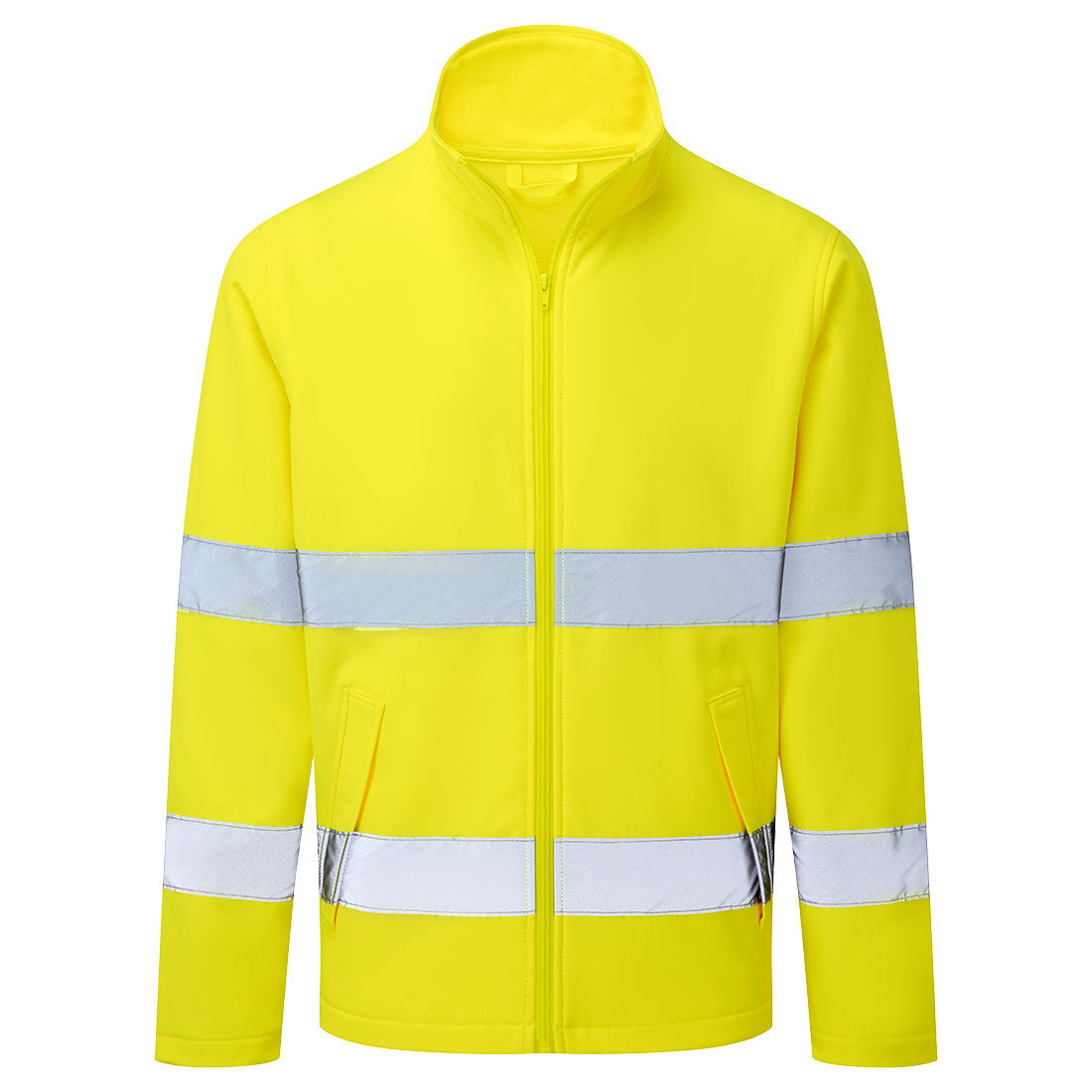 Portwest ES1 Essential Hi-Vis Softshell Jacket (2L) - ES428 - Yellow / 4XL