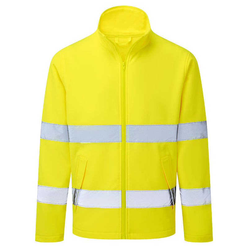 Portwest ES1 Essential Hi-Vis Softshell Jacket (2L) - ES428 - Yellow / 4XL