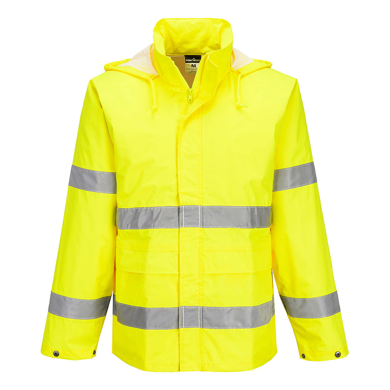 Portwest ES1 Essential Hi-Vis Rain Jacket - ES440 - Yellow / 4XL