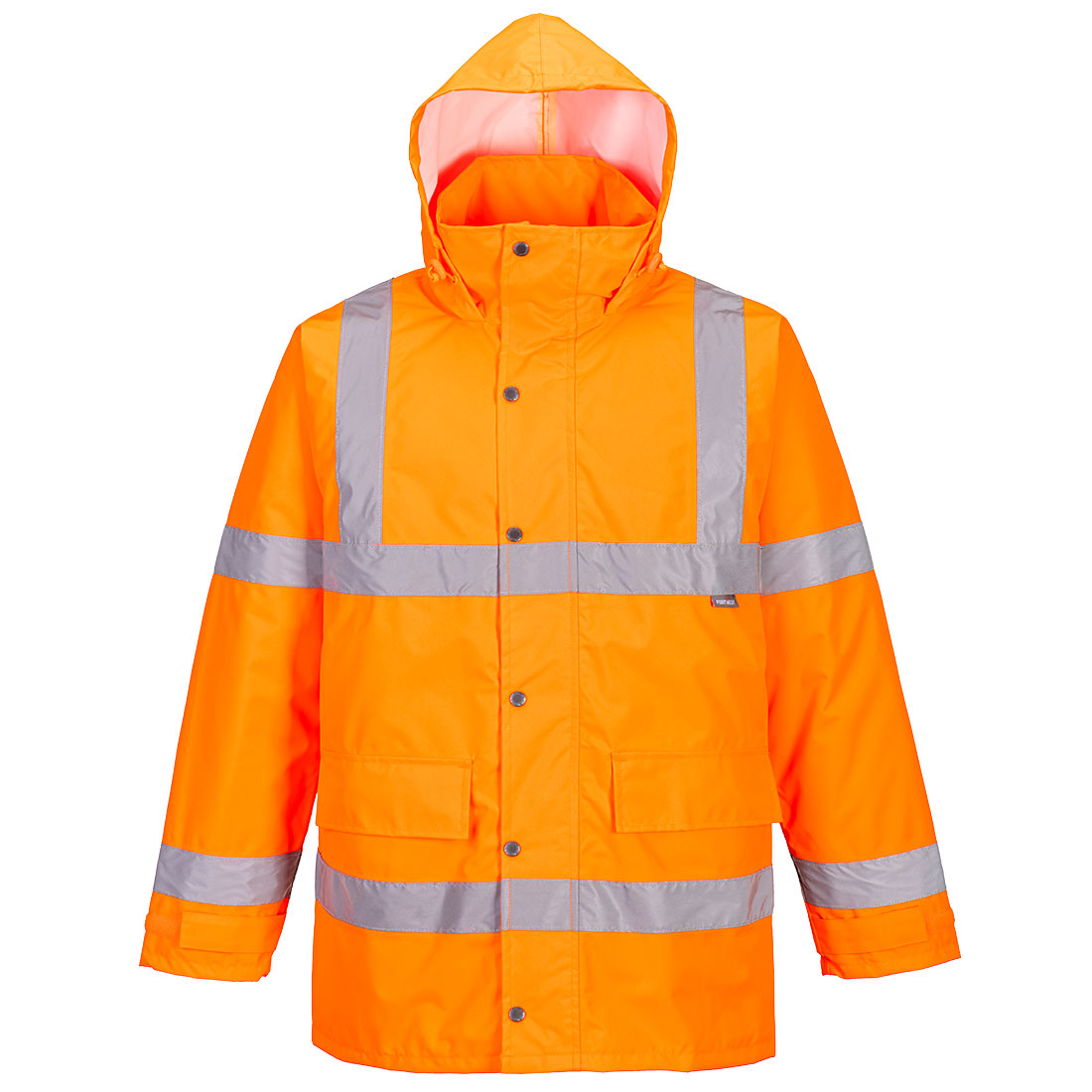 Portwest Essential Hi-Vis Winter Traffic Jacket - ES460 - Orange / 4XL