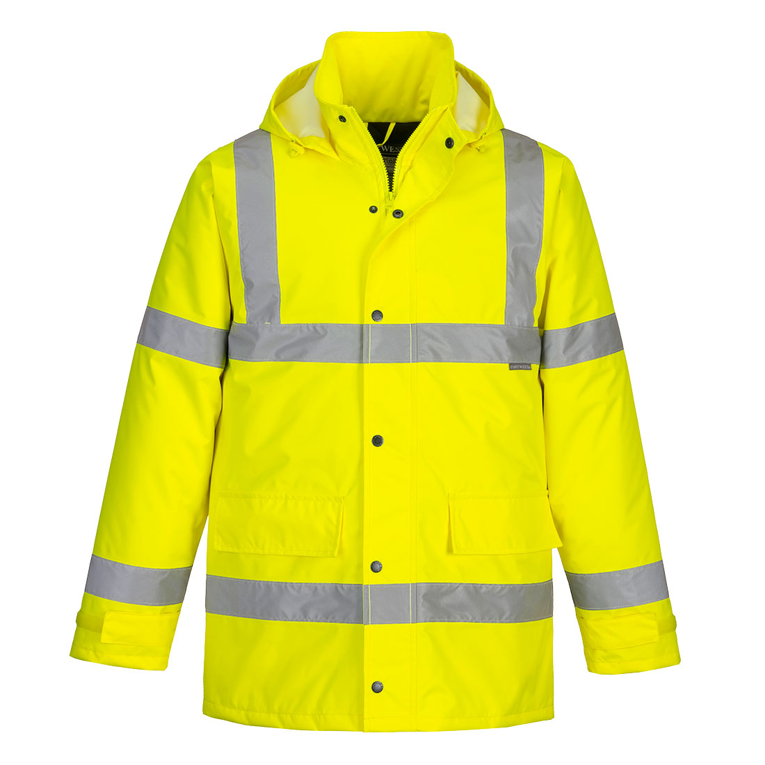Portwest Essential Hi-Vis Winter Traffic Jacket - ES460 - Yellow / 4XL