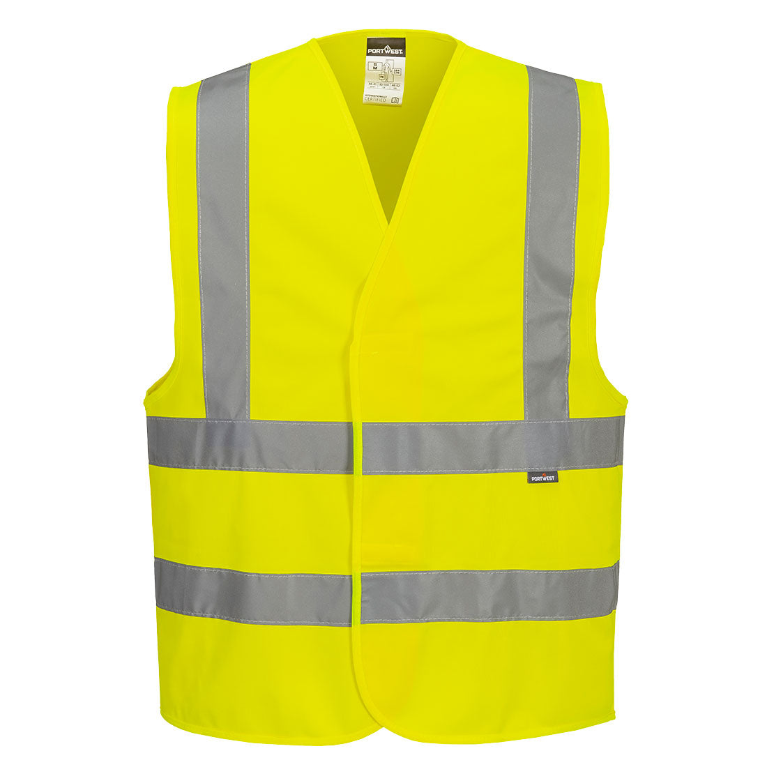 Portwest ES1 Essential Hi-Vis Band and Brace Vest - ES470 - Yellow / 4XL