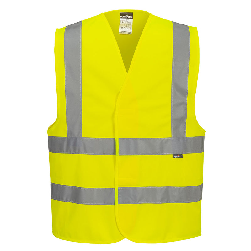 Portwest ES1 Essential Hi-Vis Band and Brace Vest - ES470 - Yellow / 4XL
