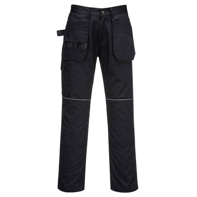 Portwest ES1 Essential Holster Trousers - ES720 - Black Short / 28