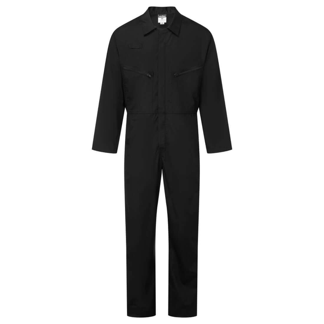 Portwest ES1 Essential Zip Boilersuit - ES813 - Black / 4XL