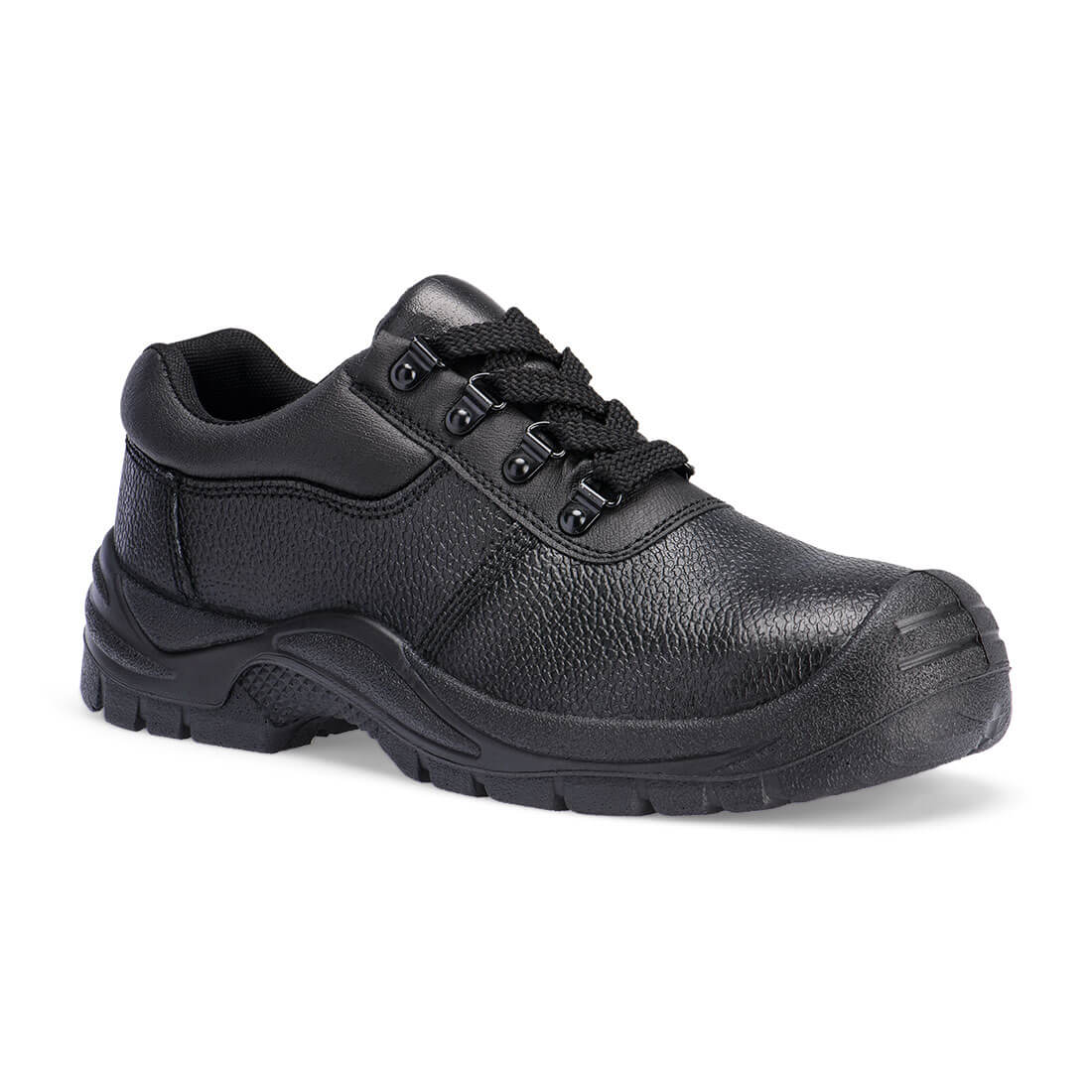 Portwest Steel Split Leather Low Shoe S1P FO SR - ESF02 - Black / 36