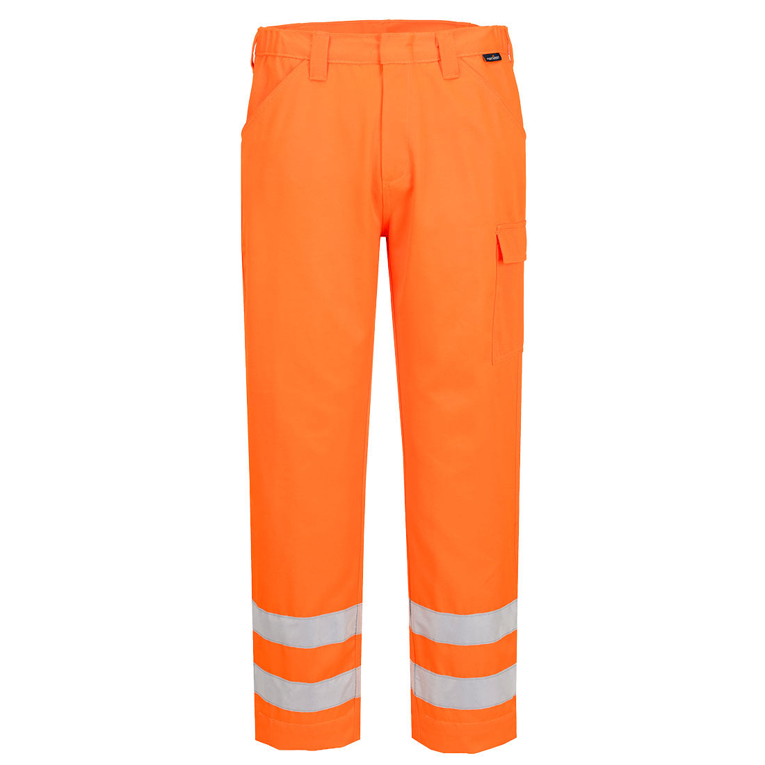Portwest ES1 Essential Hi-Vis Combat Trouser - EST46 - Orange / 28