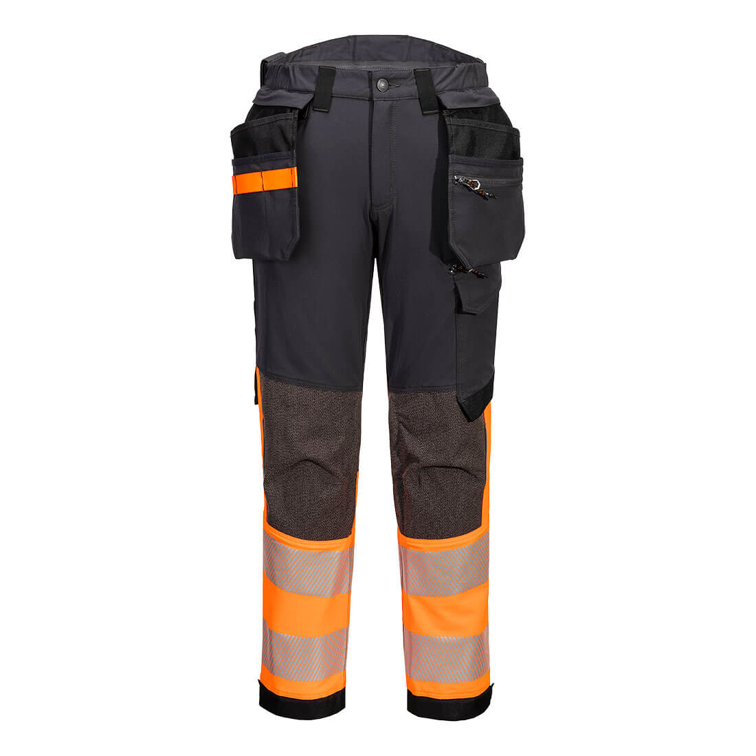 Portwest EV4 Hi-Vis Stretch Detachable Holster Class 1 Trousers - EV442