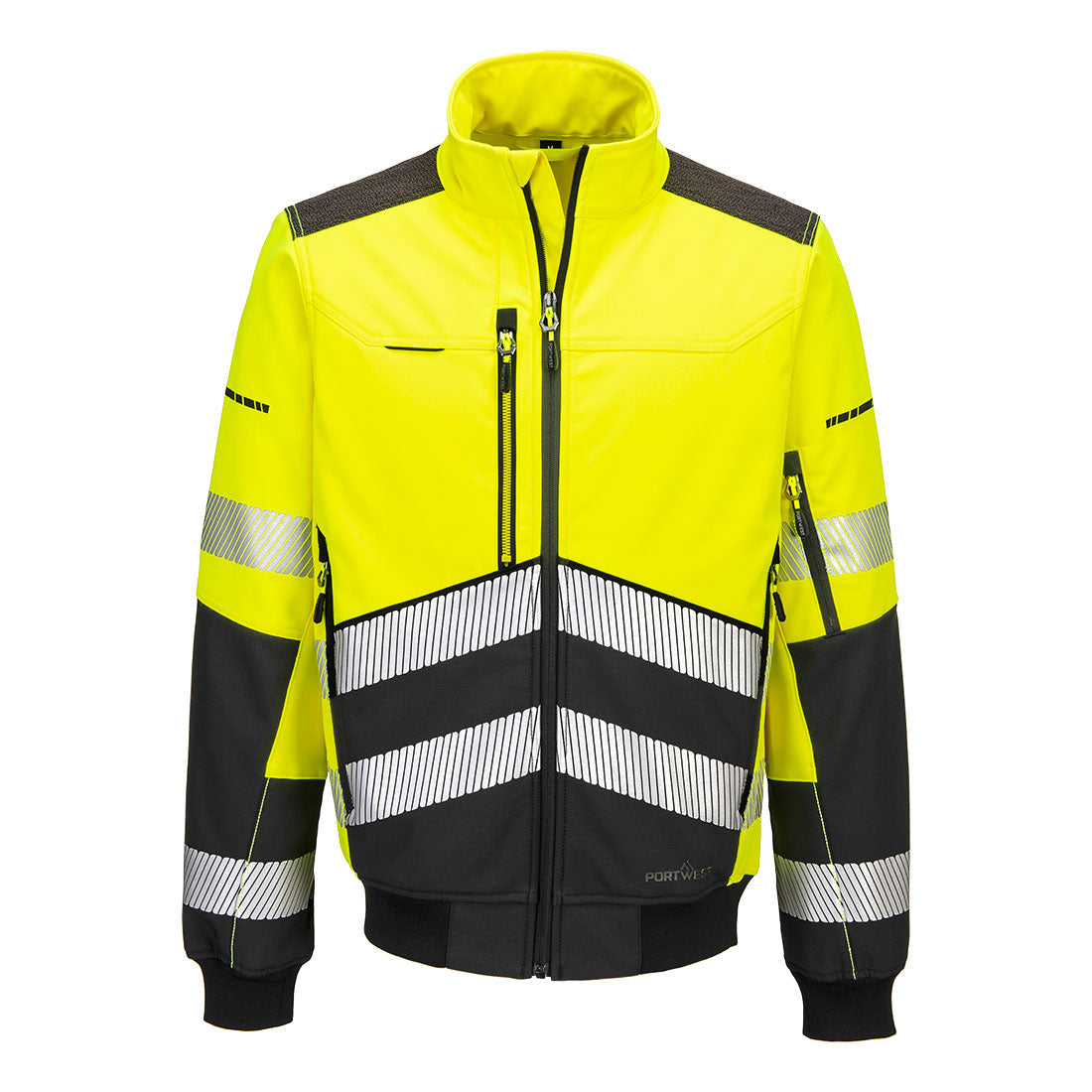 Portwest EV4 Hi-Vis Softshell Bomber (3L) - EV468