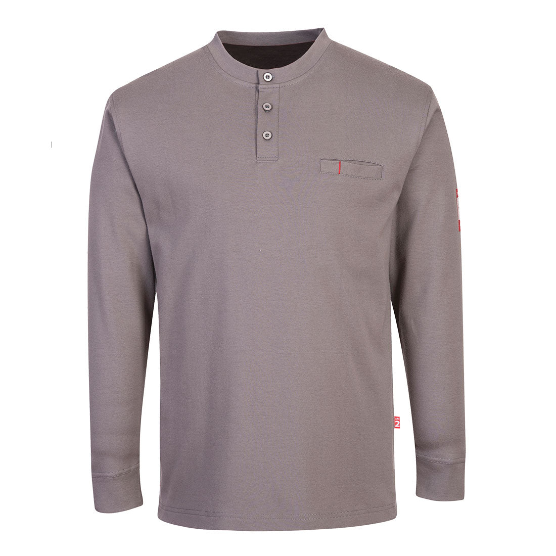Portwest Bizflame Knit FR Long Sleeve Henley - FR32