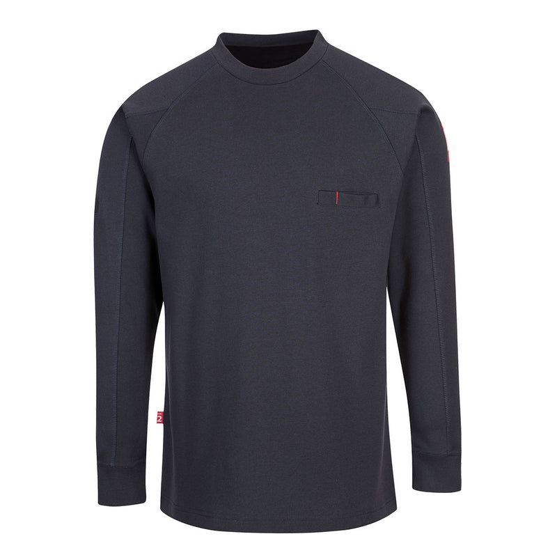 Portwest Bizflame Knit FR Long Sleeve T-Shirt - FR33