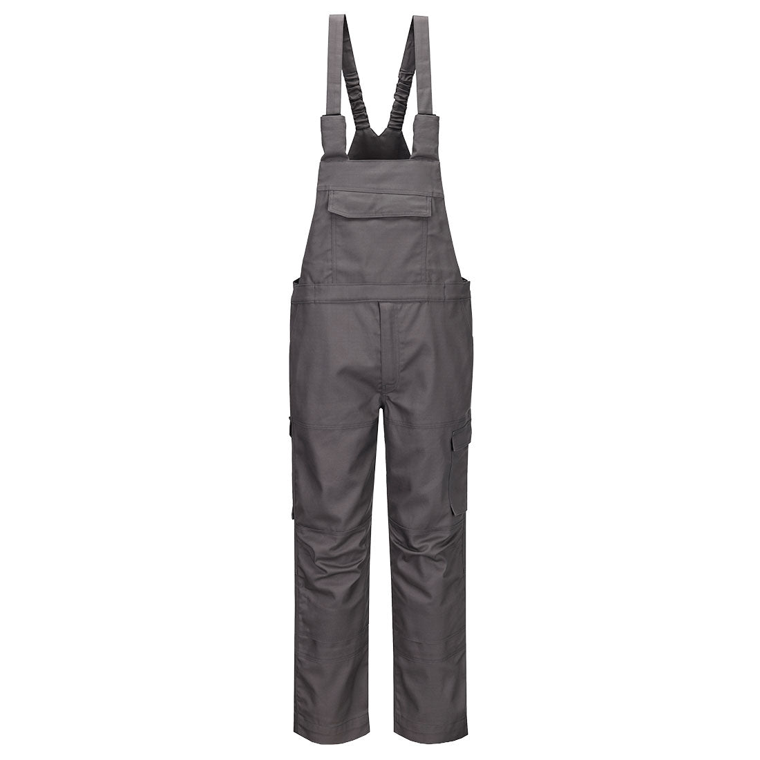 Portwest Bizflame Industry FR Bib and Brace - FR455 - Grey / 4XL