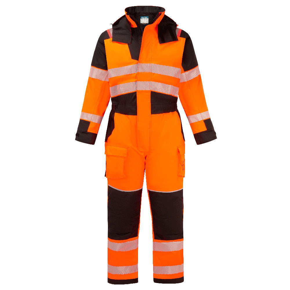Portwest PW3 Modaflame Rain+ Hi-Vis Multi-Norm FR Winter Coverall - FR516