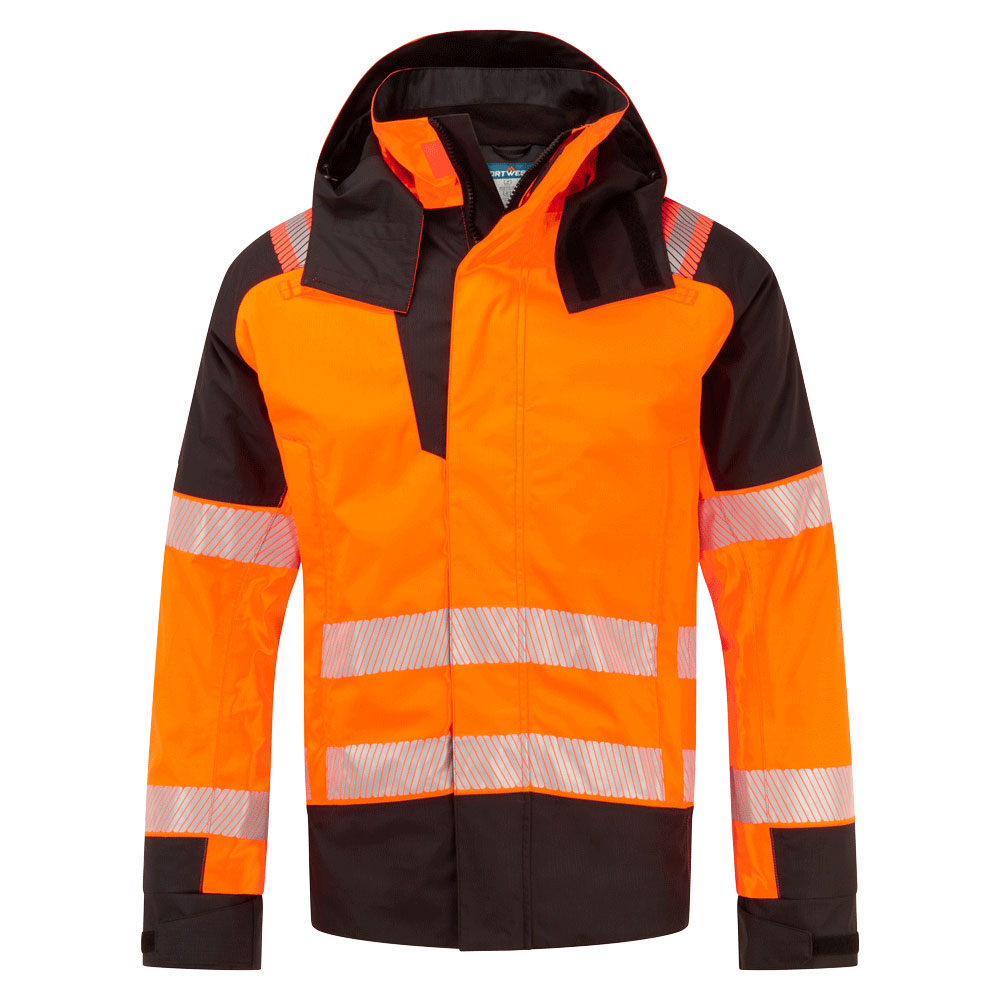 Portwest PW3 Modaflame Rain+ Hi-Vis Multi-Norm FR Winter Jacket - FR606