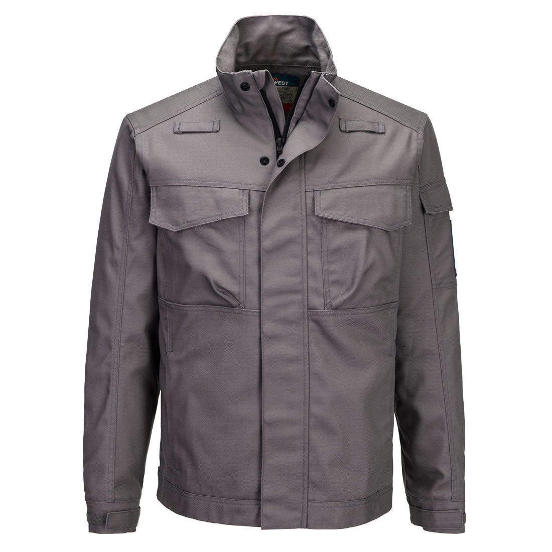 Portwest Bizflame Industry FR Jacket - FR750 - Grey / 4XL