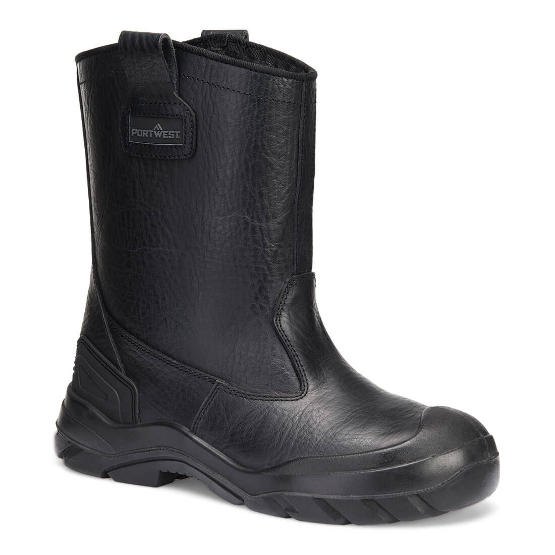 Portwest Steel Leather Winter Rigger S3 CI HI FO SC SR - FT23 - Black / 37